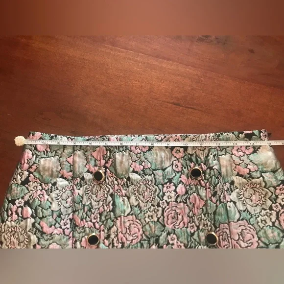 NWT Abbey Glass Jessica Brocade Short Skirt Medium - Picture 9 of 9